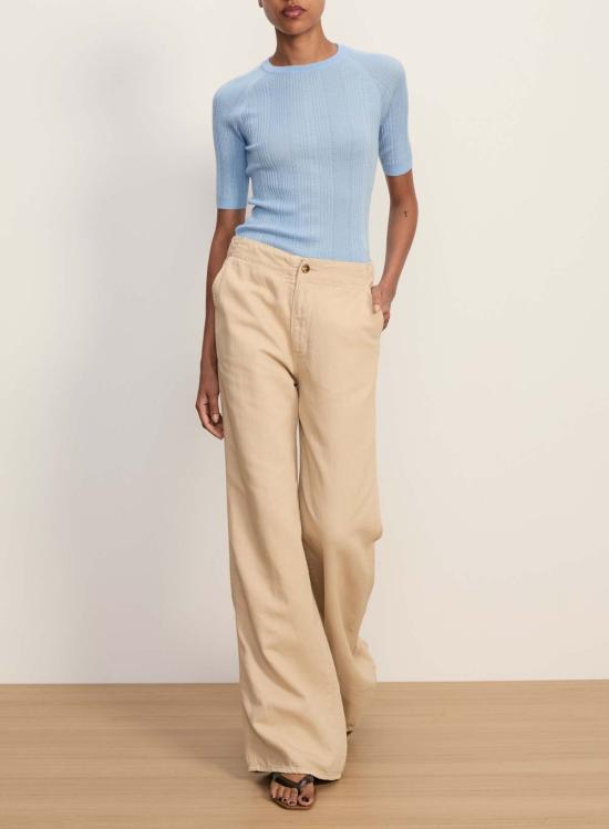  베로니카비어드 스웨터 베로니카 비어드 브리엘 풀오버 탑 블루 제이