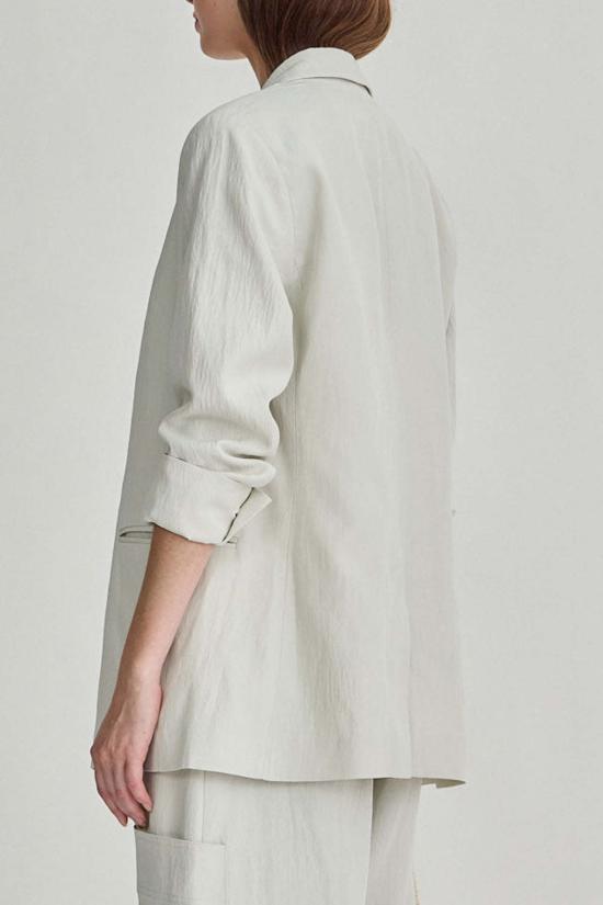  어피스 어파트 수트 자켓 엘사 더블 브레스티드 블레이저 버치 - APIECE APART