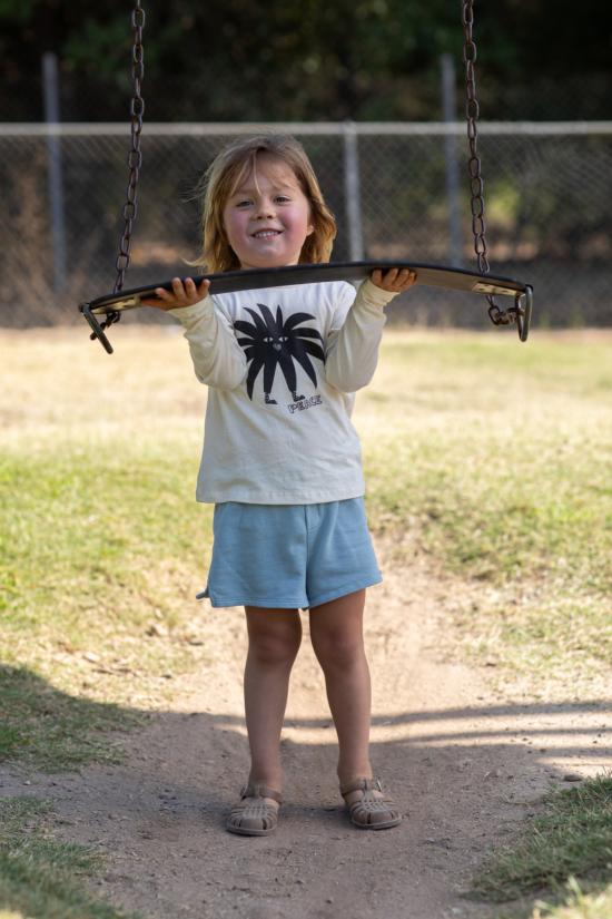  [키즈] 스프링 라이엇 쇼츠/버뮤다 키즈  프렌치 테리 피마 코튼 커스텀 허리밴드 반바지