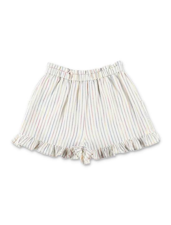  [키즈] 짐머만 쇼츠/버뮤다 리아논 아동용 스트라이프 숏팬츠 레인보우 스트라이프 - ZIMMERMANN