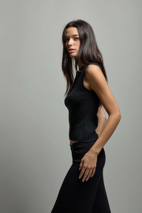  아셀 민소매 티셔츠 애셔 페이즐리 포인트엘 머슬 탱크탑 - ASHER