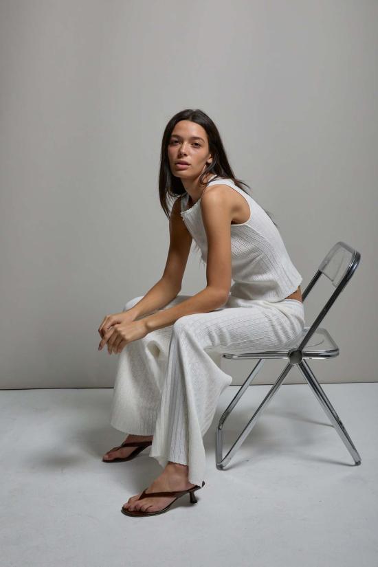  아셀 민소매 티셔츠 애셔 페이즐리 포인트엘 머슬 탱크탑 - ASHER