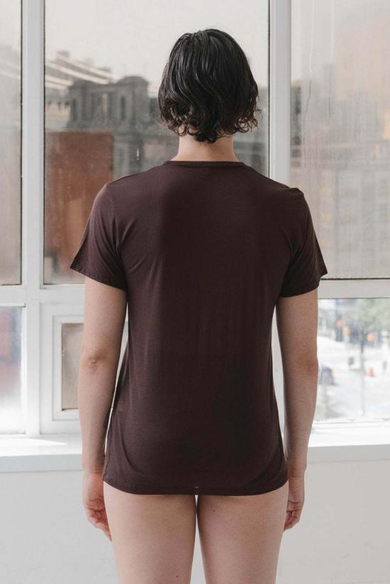  베이스레인지 반팔 티셔츠 티셔츠 (촉감 좋은 티셔츠) - BASERANGE