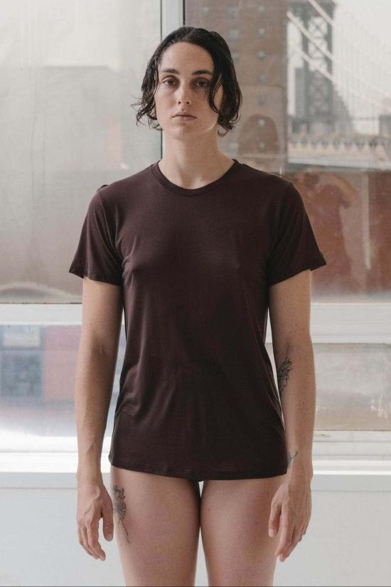  베이스레인지 반팔 티셔츠 티셔츠 (촉감 좋은 티셔츠)