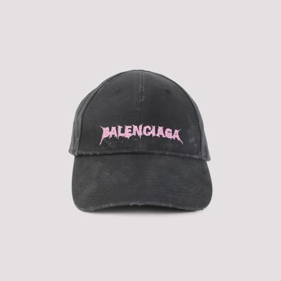  발렌시아가 모자 캡 블랙 - BALENCIAGA