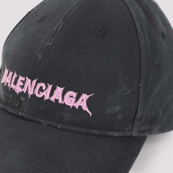  발렌시아가 모자 캡 블랙 - BALENCIAGA