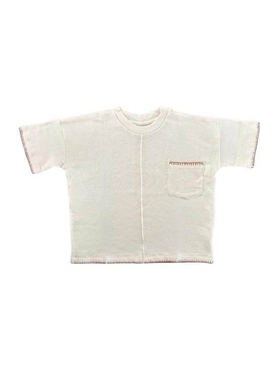  [키즈] Spring Riot 탑 키즈 스프링 라이엇 프렌치 테리 핸드 자수 - OTHER BRANDS