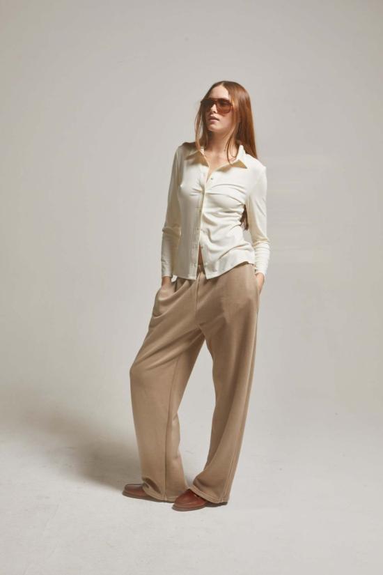  아셀 스트레이트 팬츠 애셔 리버 럭스 테리 스웨트팬츠 - ASHER