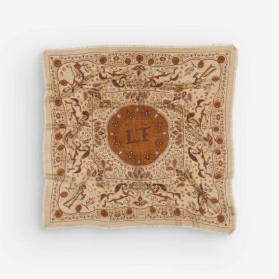  메종 르콩트 플라망 머플러/스카프 Maison Lecomte 플라망 울/실크 스카프 100x100cm - MAISON LECOMTE FLAMENT