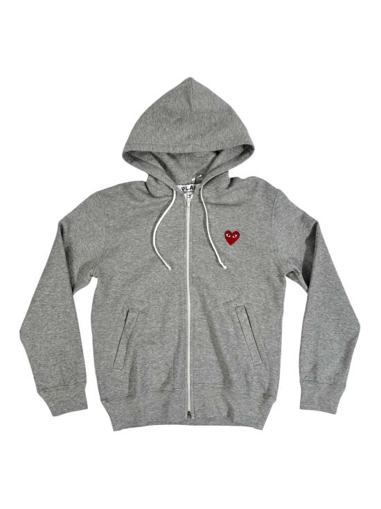  꼼데가르송 긴팔 티셔츠 Comme Des Garçons 하트 집업 후디