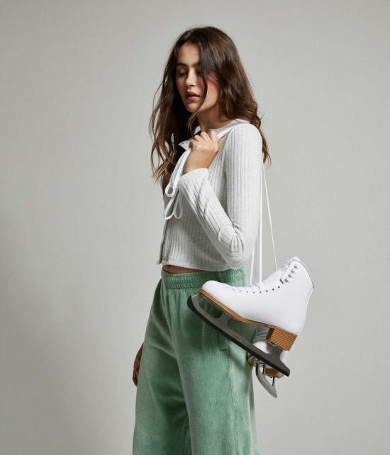  아셀 가디건 애셔 케네디 브러시드 스웨터 립 - ASHER