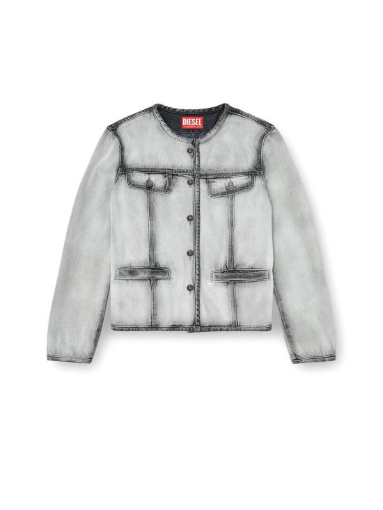  디젤 수트 자켓 드 그라피 FSI 재킷 블랙 데님