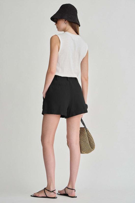  어피스 어파트 숏팬츠 Apiece Apart Bari Shorts Black - APIECE APART