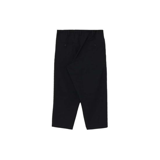  요지 야마모토 스트레이트 팬츠 스탠다드 스트링  블랙 - YOHJI YAMAMOTO