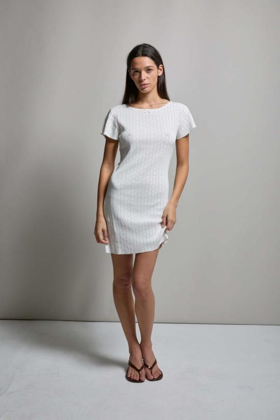  아셀 숏 원피스 애셔 파이퍼 포인트엘 미니 드레스 - ASHER