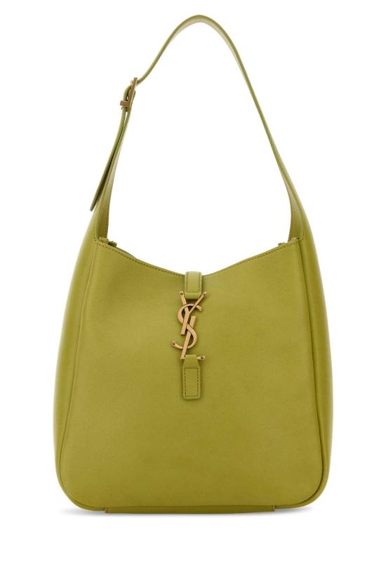 26SS 생로랑 LE 5 A 7 서플 그레인드 레더 스몰백 850533AAAUQ 3987 Green