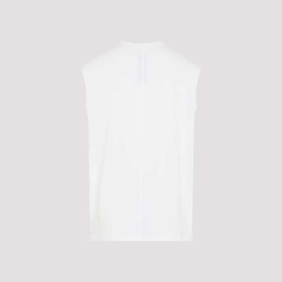  릭 오웬스 민소매 티셔츠 브래드 티셔츠 밀크 블랙 - RICK OWENS