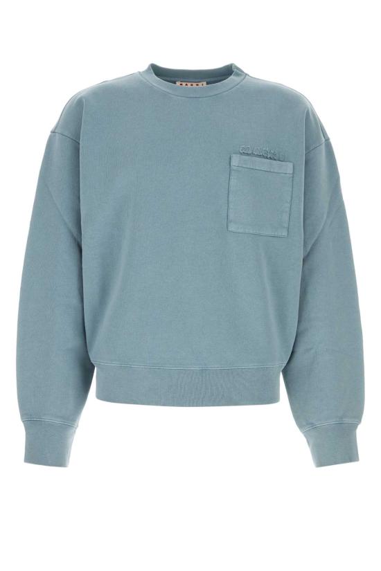 26SS 마르니 후드 티셔츠 FUMU0151GXUSCY95 TCB31 Light Blue