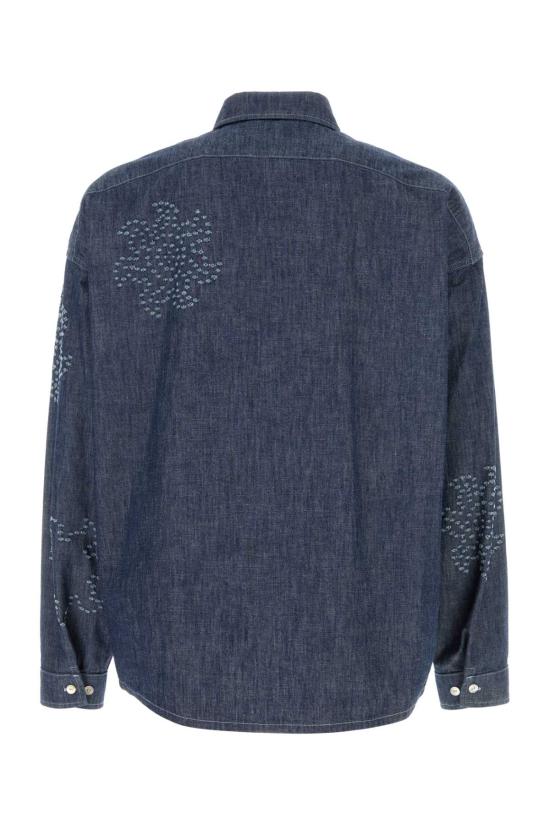 26SS 마르니 긴팔 셔츠 CUJU0061S4USCY72 PCB74 Blue - MARNI