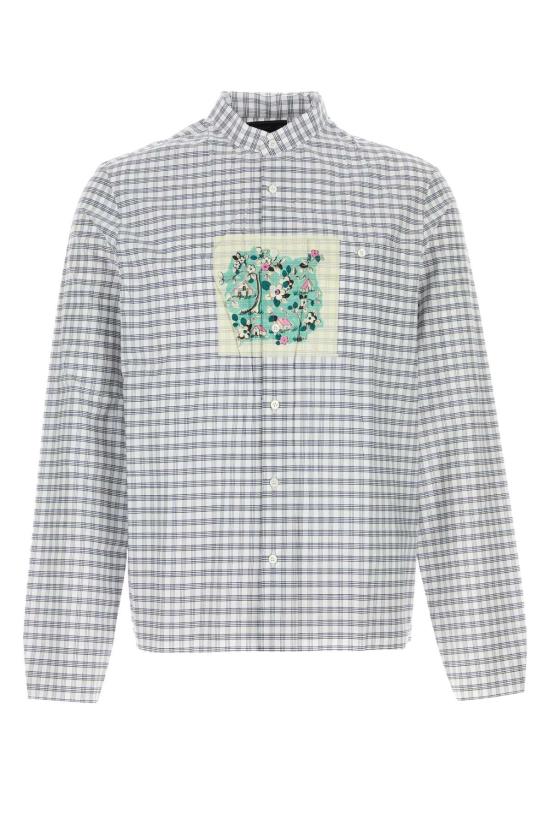 26SS 프라다 긴팔 셔츠 UCN641SWMO18WR F0008 Checked