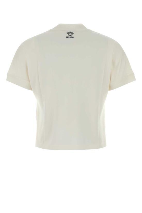 26SS 베르사체 반팔 티셔츠 10236941A17888 1W000 White - VERSACE