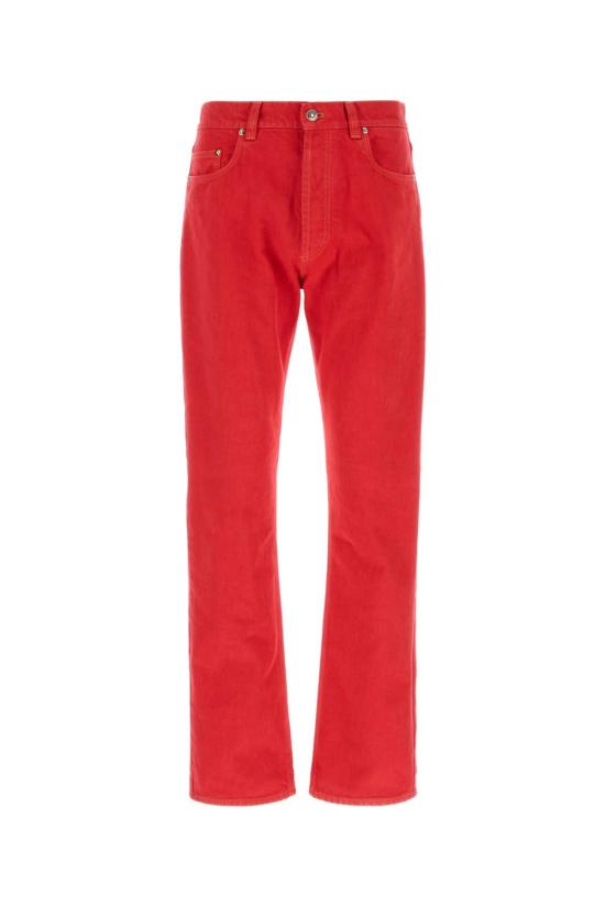 26SS 베르사체 스트레이트 팬츠 10241301A17871 1DA80 Red