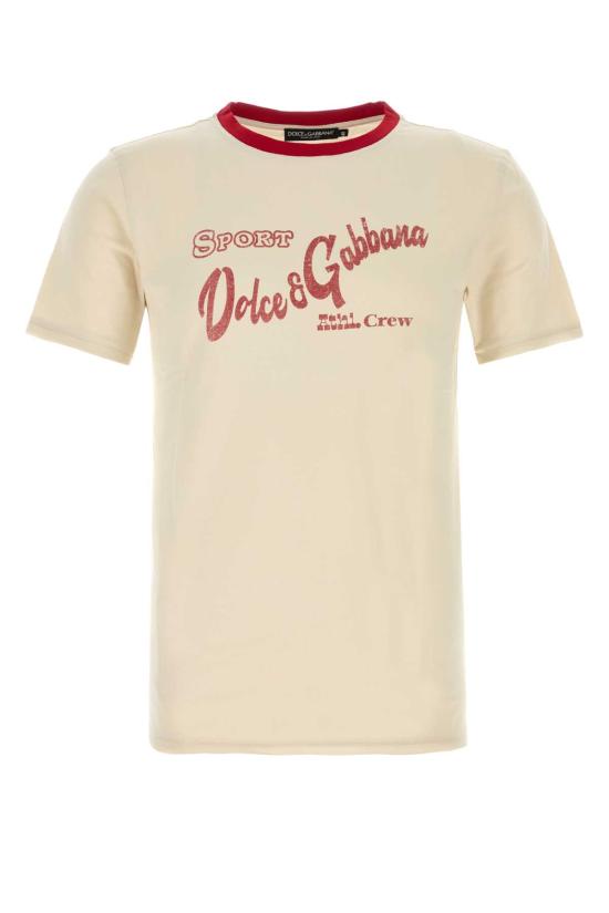 26SS 돌체앤가바나 반팔 티셔츠 G8TI9TG7POX M0299 White