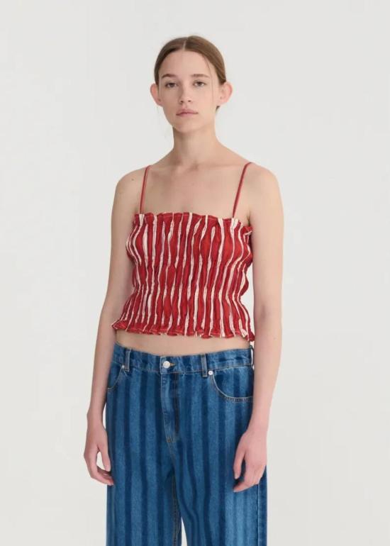  [키즈] 보보쇼즈 블라우스 키즈 보보 초스 스트라이프 코튼 - BOBO CHOSES