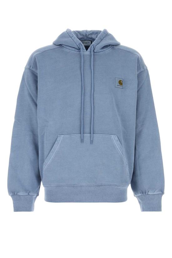 26SS 칼하트 WIP 후드 티셔츠 I029963 3HXGD Light Blue