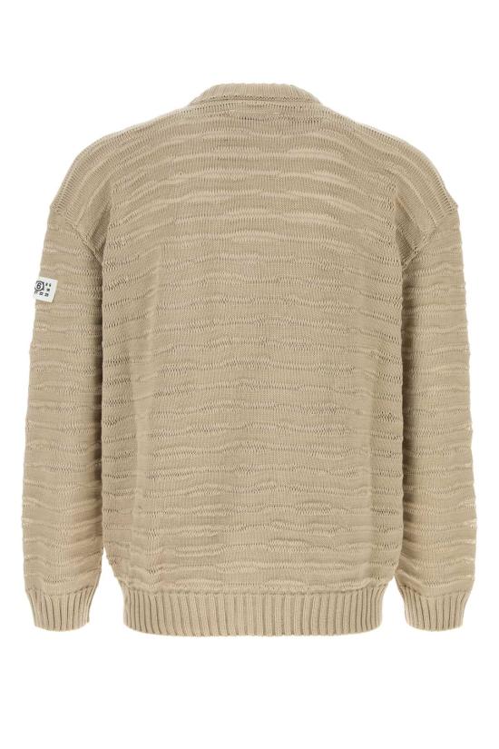 26SS MM6 메종마르지엘라 스웨터 SH0HP0011M13208 106 Beige o Tan - MM6 MAISON MARGIELA