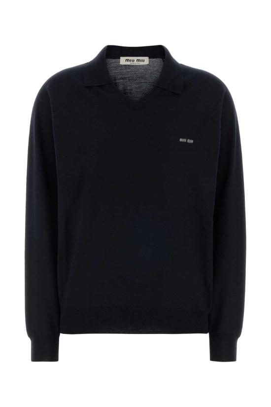 26SS 미우미우 스웨터 MML05JSOOO16WJ F0H9Q Blue