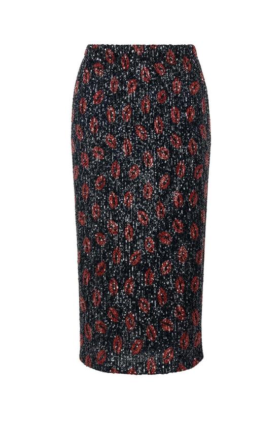  Le Superbe 롱 스커트 르 쉬페르브 립글로스 리자 스팽글 리자  많은 키스