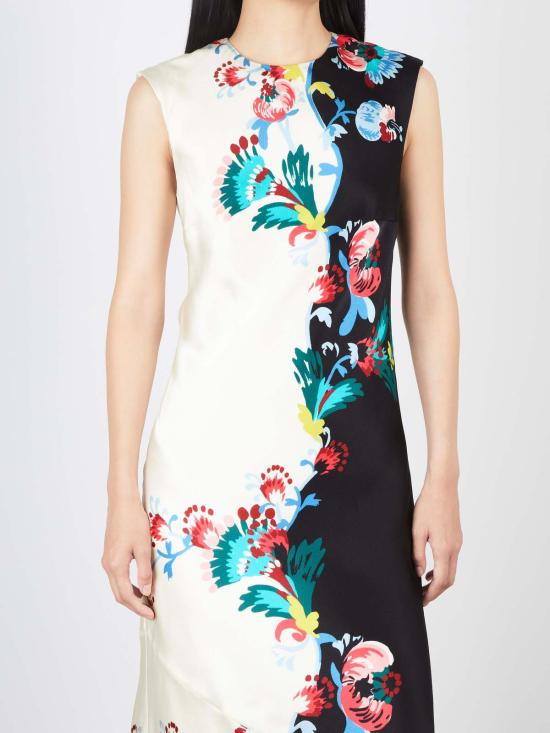  살로니 롱 원피스 올림피아 드레스 사피에르 장식 - SALONI