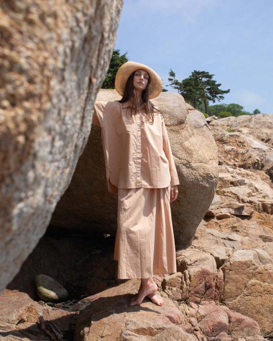  Honest Cotton 탑 어니스트 코튼 렌 버튼다운 셔츠 - OTHER BRANDS