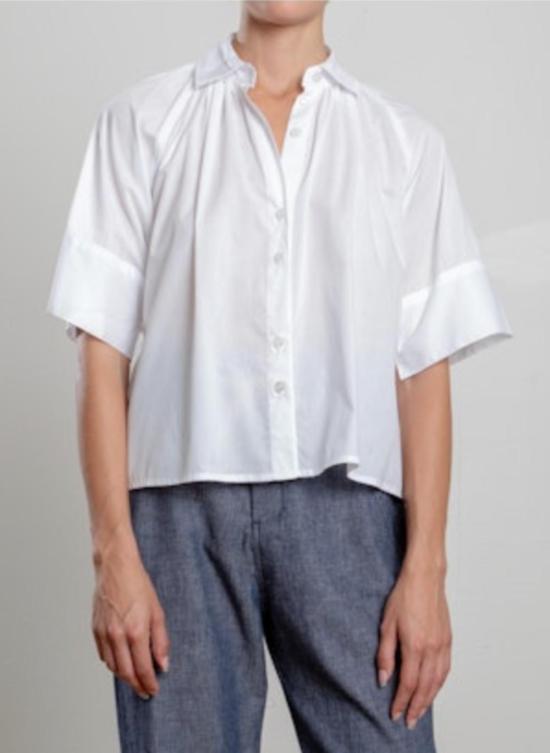  Pharaoh 탑 파라오 할레 셔츠 스페인 보일 화이트