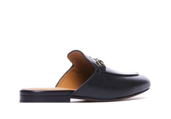  구찌 뮬/슬리퍼 프린스타운 슬리퍼 블랙 - GUCCI