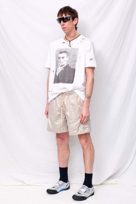  세라피스 스윔팬츠 실버 에크루 수영 반바지 - SERAPIS