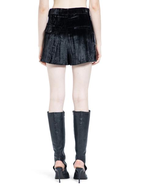 26SS 앤 드뮐미스터 숏팬츠 B0013786FA558 099 BLACK - ANN DEMEULEMEESTER