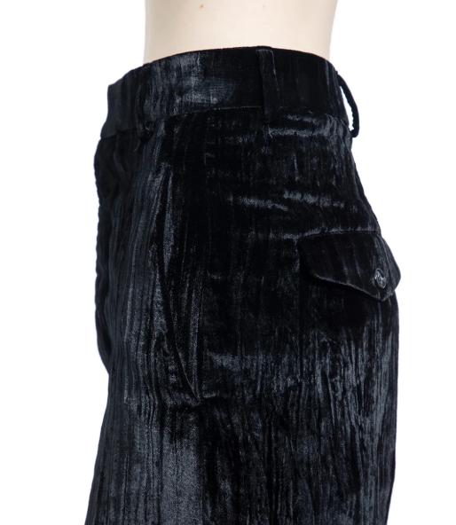 26SS 앤 드뮐미스터 숏팬츠 B0013786FA558 099 BLACK - ANN DEMEULEMEESTER