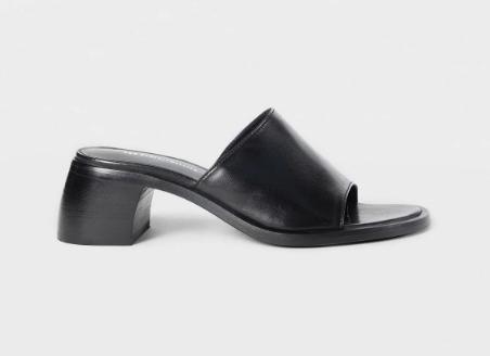 26SS 앤 드뮐미스터 힐/펌프스 B0013864LT187 099 BLACK - ANN DEMEULEMEESTER