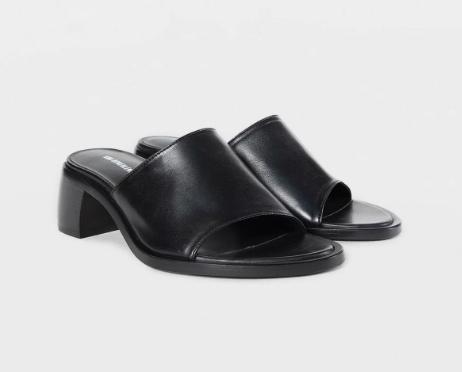 26SS 앤 드뮐미스터 힐/펌프스 B0013864LT187 099 BLACK