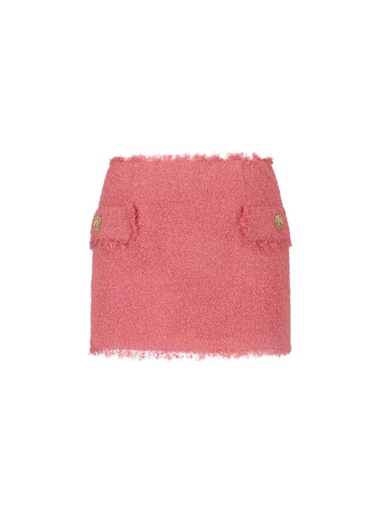 26SS 발망 미디 스커트 GF0LBB50WD60 4HO Pink