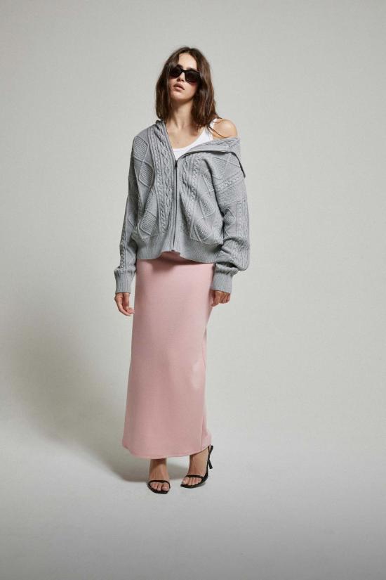  아셀 미디 스커트 애셔 샌디 펜슬 스커트 - ASHER