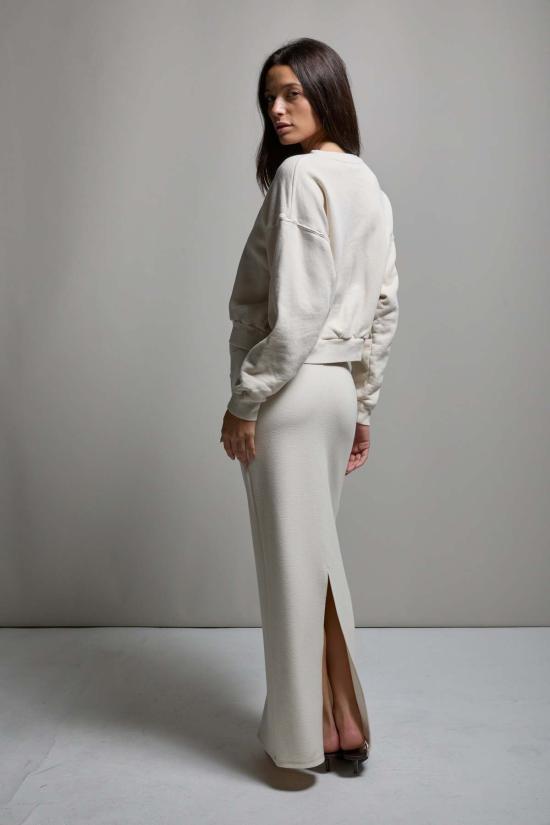  아셀 미디 스커트 애셔 샌디 펜슬 스커트 - ASHER