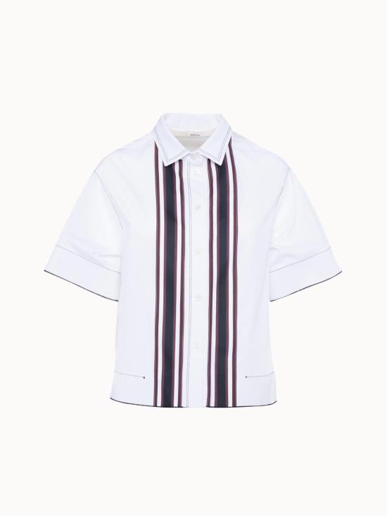  텔라 탑 기미 셔츠 화이트