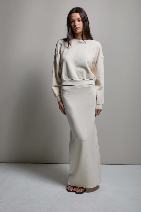  아셀 미디 스커트 애셔 샌디 펜슬 스커트 - ASHER