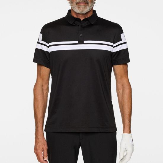 26SS 제이린드버그 폴로 티셔츠 GMJT150839999 BLACK DOM - J LINDEBERG