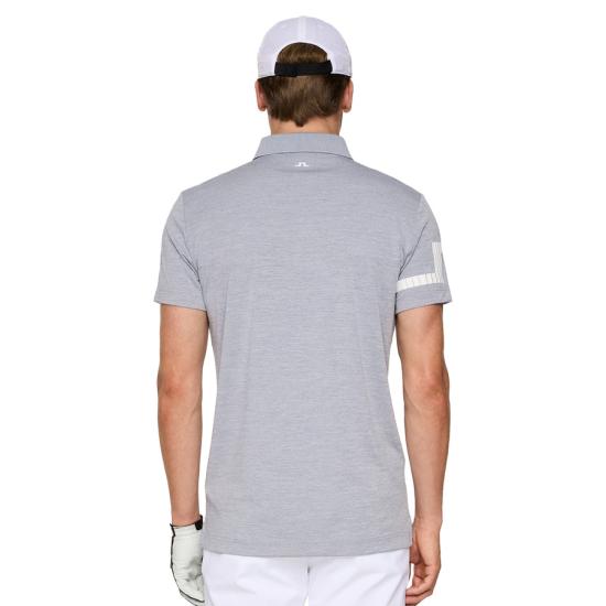 26SS 제이린드버그 반팔 티셔츠 GMJT15700U241 MEDIUM GREY MELANGE DOM - J LINDEBERG