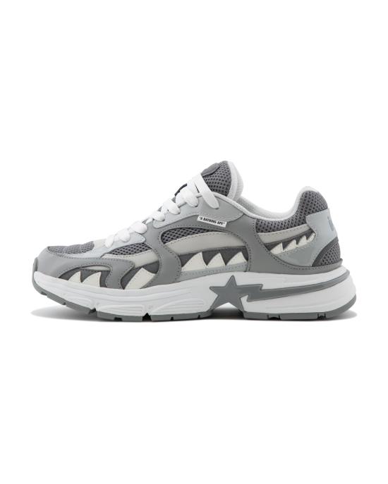  베이프 스니커즈 001FWL801315MGRA GRAY DOM