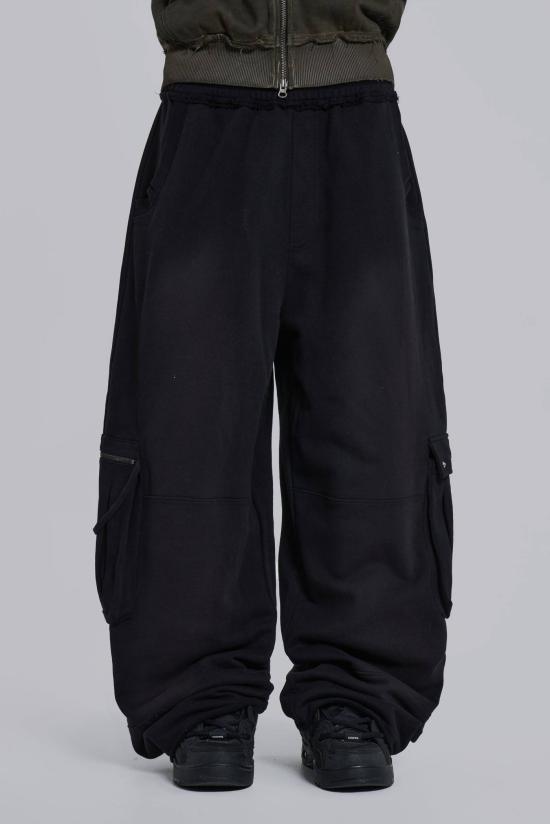 26SS 제이디드 런던 트레이닝/조거 팬츠 JALU261CRSP046BK BLACK DOM